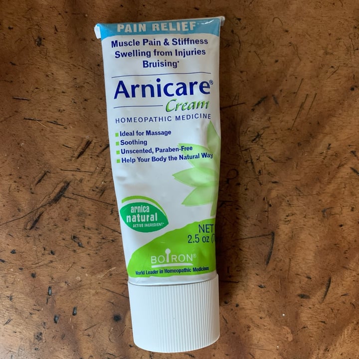 photo of Boiron Arnicare Cream shared by @jeremytheape on  07 May 2022 - review