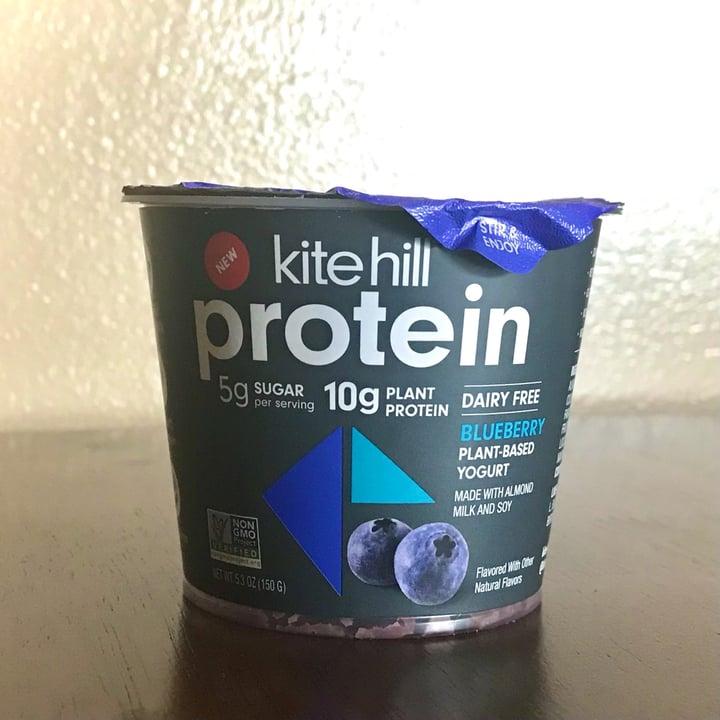 photo of Kite Hill Protein Plant-based Yogurt - Blueberry shared by @oddish on  04 Jan 2022 - review