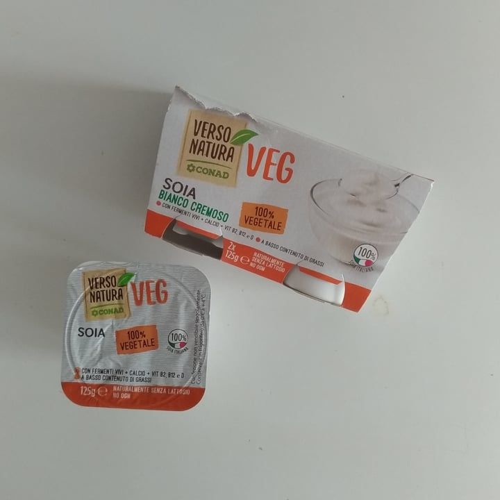 review photo of Verso Natura Conad Veg Soia Bianco Cremoso shared by @lapaola on 05 Aug 2022 - review