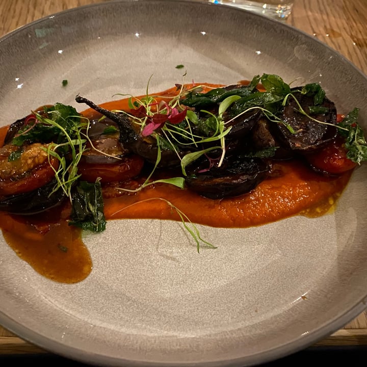 review photo of Embarc Restaurant Barbequed Aubergine shared by @sugarfreesammy on 29 Sep 2022 - review