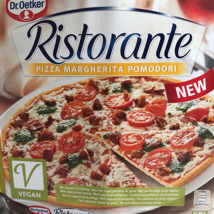 photo of Dr. Oetker Ristorante Pizza Margherita Pomodori shared by @missjuliep on  30 Jun 2021 - review