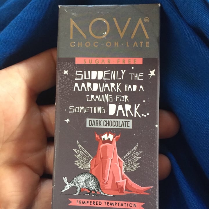 photo of NOVA The Original Aardvark Dark Chocolate shared by @sanctuarymike on  05 Nov 2019 - review