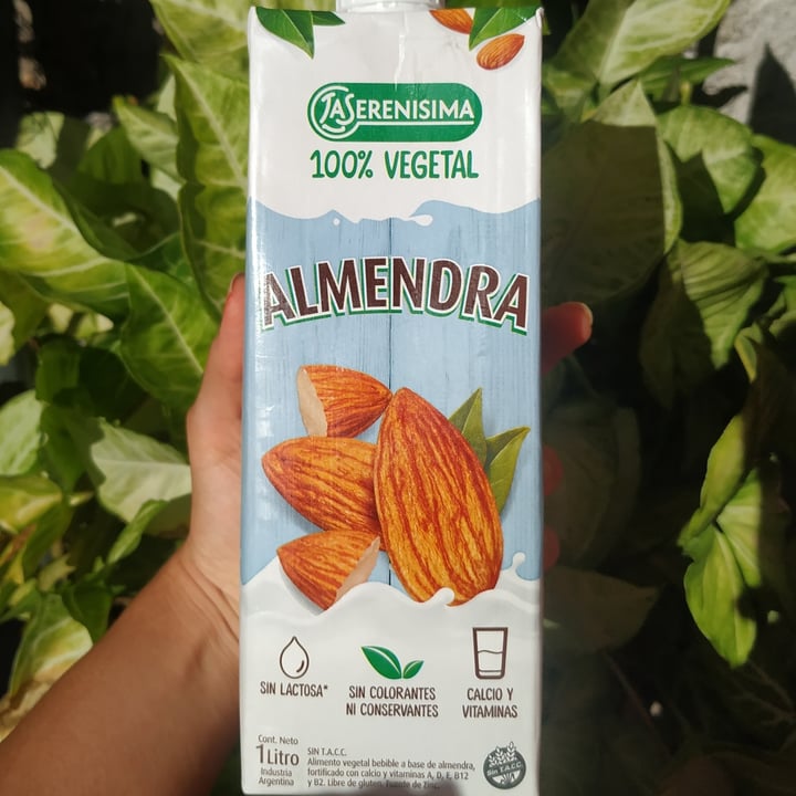 photo of La Serenísima Leche de Almendras Sin Azúcar shared by @altsca on  18 Jan 2021 - review