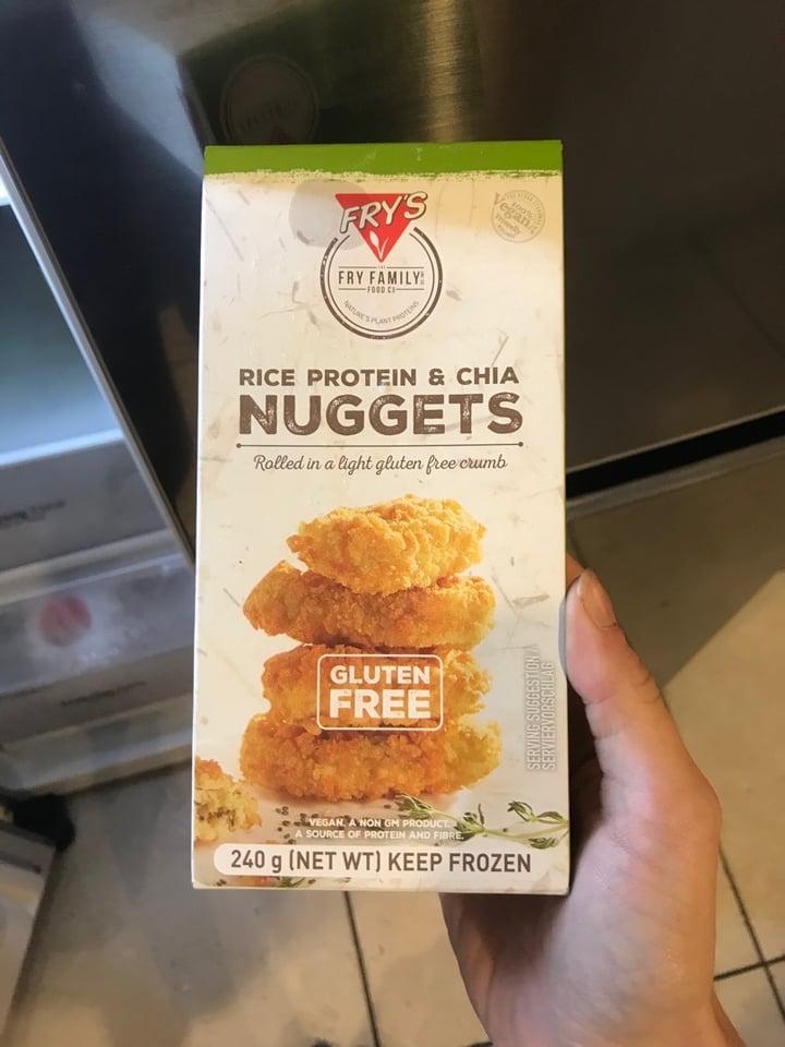 photo of Fry's Family Food Rice Protein & Chia Nuggets shared by @kayjane16 on  26 Mar 2020 - review