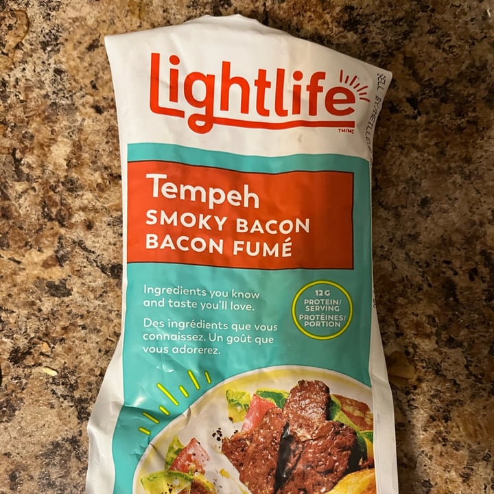 photo of Lightlife Tempeh (Smoky Bacon) shared by @vzachzillav on  31 Dec 2021 - review