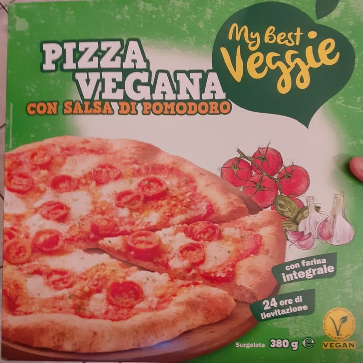 photo of My Best Veggie Pizza vegana shared by @barbaraveggie on  14 Sep 2020 - review