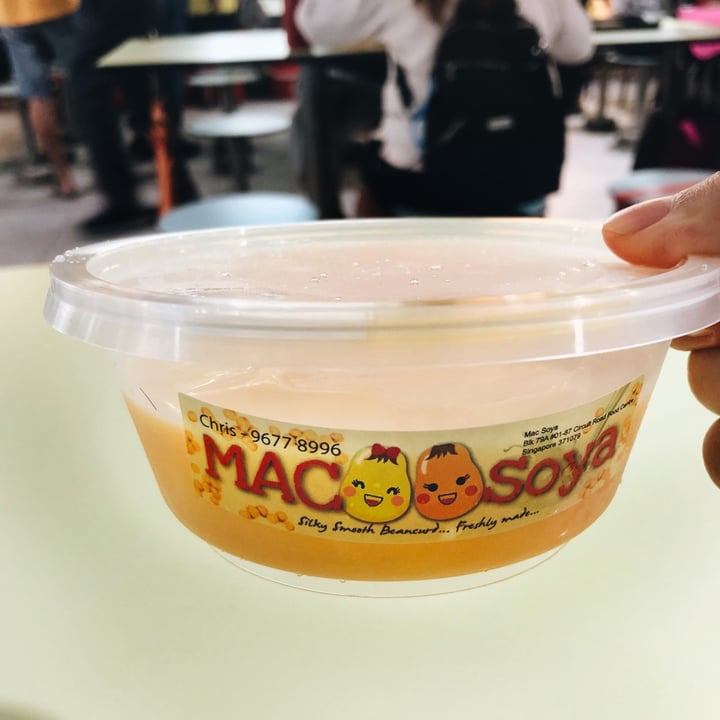 photo of MAC Soya Mango Beancurd Pudding shared by @consciouscookieee on  20 Jun 2020 - review