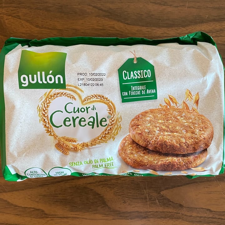 photo of Gullón Cuor di Cereale Classico - Integrale con Fiocchi di Avena shared by @gingi on  13 Sep 2022 - review