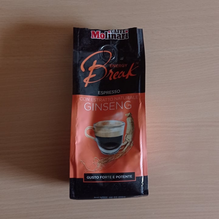 photo of Caffè Molinari Espresso con estratto naturale ginseng shared by @gensenku on  20 Oct 2022 - review