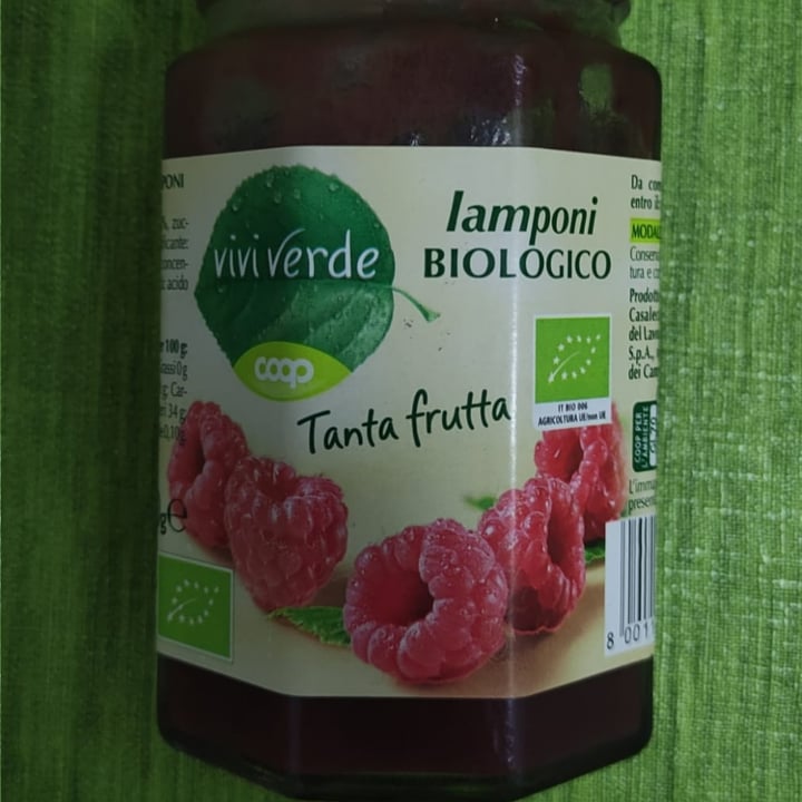 photo of Vivi Verde Coop Marmellata di lamponi shared by @giadaluna on  27 Jun 2022 - review