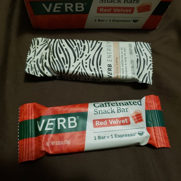 photo of Verb Energy Red Velvet Cake Energy Bars shared by @dollhouse on  16 Sep 2022 - review