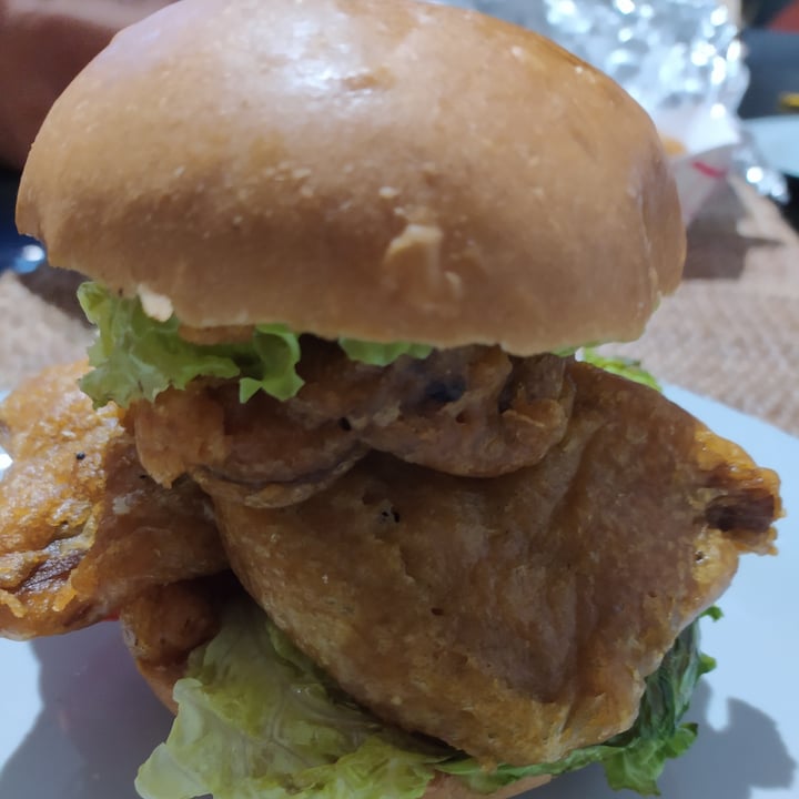 photo of Caribe Vegano Hamburguesa De "Pescado" shared by @kamema on  17 Apr 2021 - review