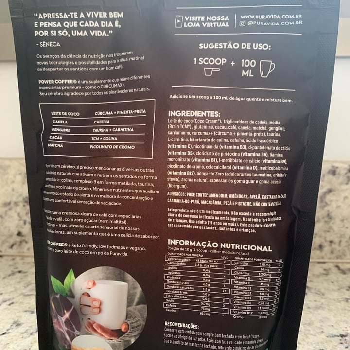 photo of puravida POWER COFFEE shared by @maristea on  11 Apr 2022 - review