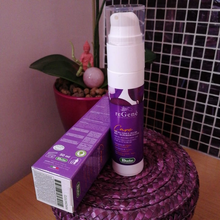 photo of Derbe ReGenè Crema Viso E Occhi 24 Ore - Superidratante shared by @francesca1980 on  11 May 2021 - review