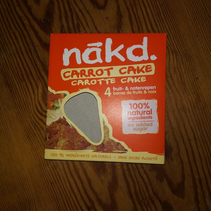 photo of Nākd. Carrot Cake Bar shared by @kazhig on  15 Dec 2020 - review