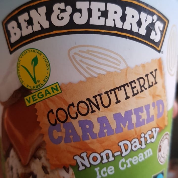 photo of Ben & Jerry's Caramel Almond Brittle Non-Dairy Frozen Dessert shared by @anacll98 on  20 Nov 2020 - review