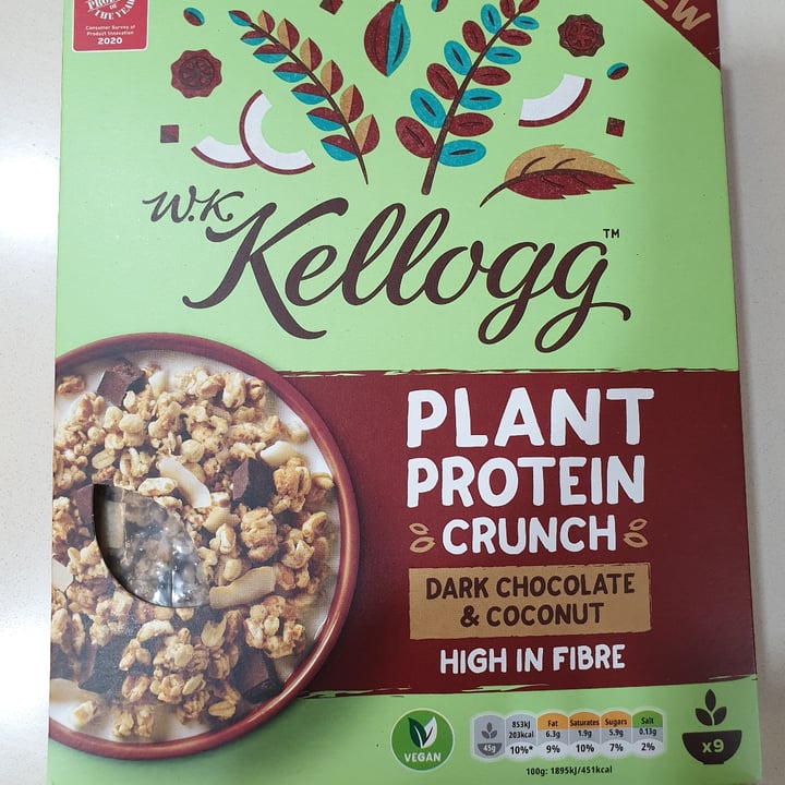 review photo of Kellogg's Proteine Vegetali Granoli Chocolate Negro Y Coco shared by @jodipoon on 23 Jun 2021 - review