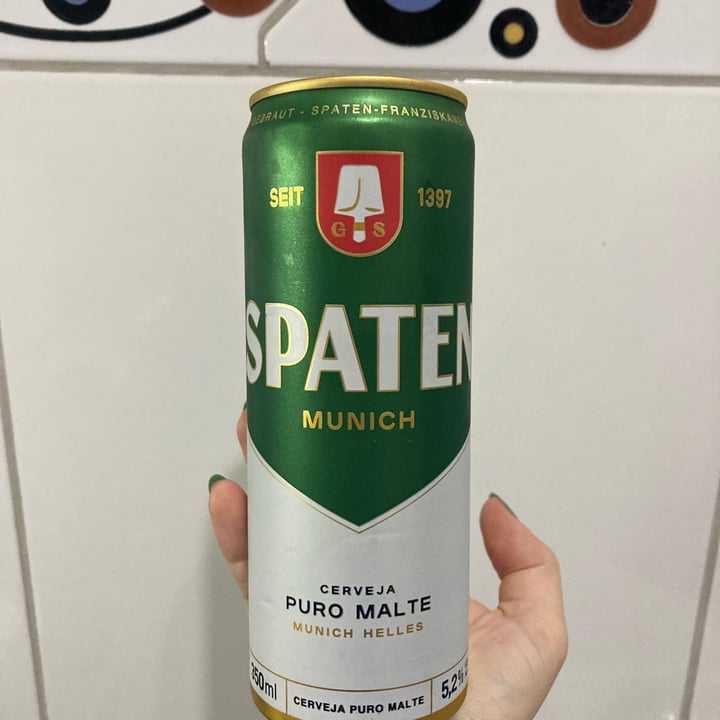 review photo of Spaten Spaten Cerveja Puro Malte Tipo Munich shared by @dudawilhelm on 01 Oct 2022 - review