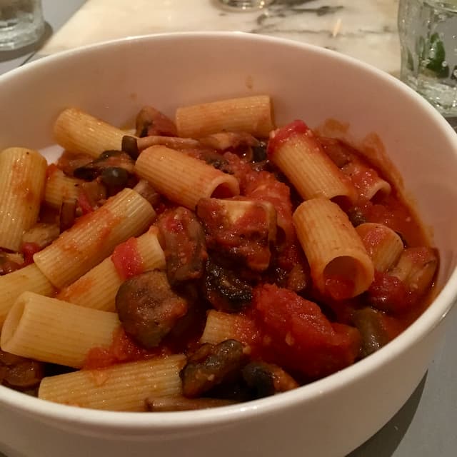 Foto do prato “Veganized: Rigatoni”