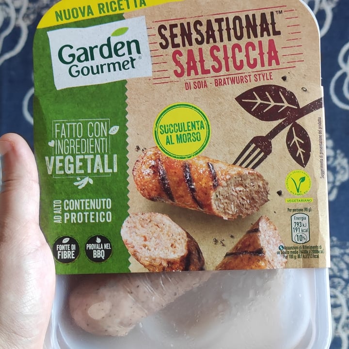 photo of Garden Gourmet salsiccia shared by @verdeminimalista on  01 Sep 2022 - review