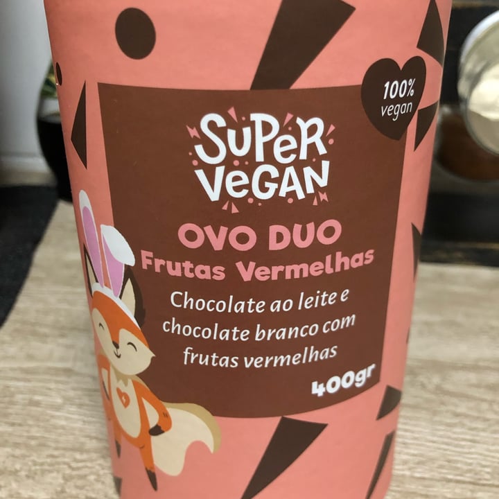 photo of Super Vegan Ovo Duo Frutas Vermelhas shared by @katianefusinato on  11 May 2022 - review