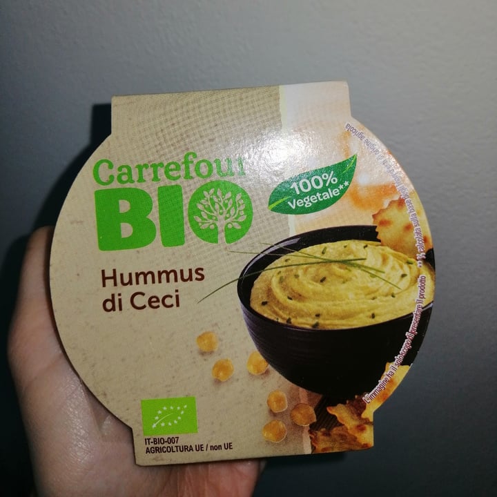 photo of Carrefour Bio Hummus di ceci shared by @lavinia88 on  08 Oct 2022 - review