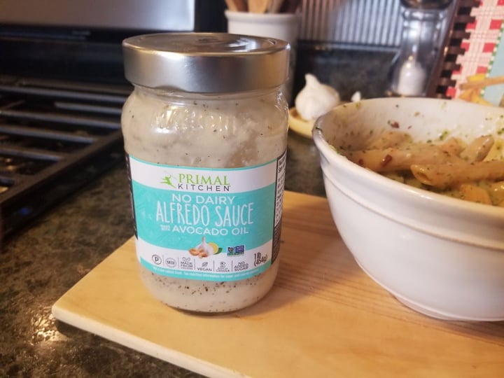 photo of Primal Kitchen Alfredo Sauce with Avocado Oil  shared by @shaykayg on  24 Dec 2019 - review