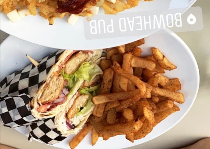 review photo of Bowhead Pub Chicken Wrap shared by @camilleraphaelle on 24 Sep 2020 - review