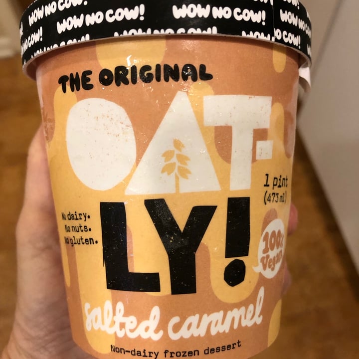 photo of Oatly Salted Caramel Ice Cream shared by @mbr on  14 Sep 2021 - review