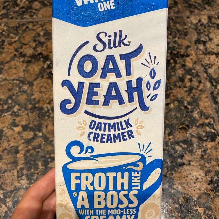 photo of Silk Oat Yeah Oatmilk Creamer The Vanilla One shared by @sjmeans on  01 Jun 2021 - review