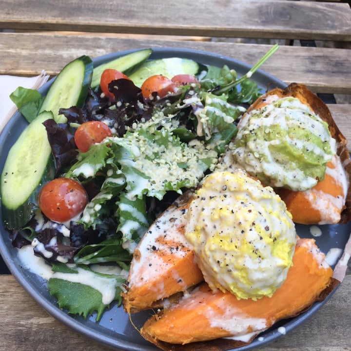 photo of goodies Berlin Baked Sweet Potato (Lunch) shared by @projecthappynow on  14 Jun 2020 - review