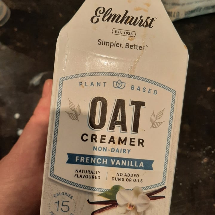 photo of Elmhurst 1925 Oat Creamer French Vanilla shared by @fitzroyandfae on  06 Jun 2021 - review