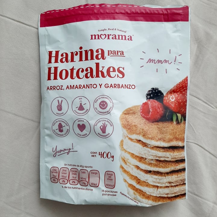 photo of Morama Harina para Hot Cakes Arroz, amaranto y garbanzo shared by @camilapardo on  18 Sep 2021 - review