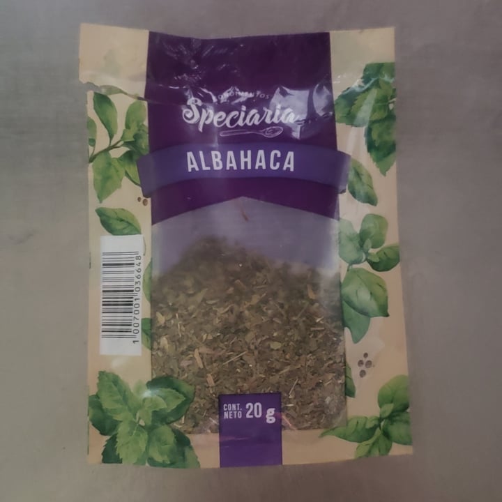 photo of Speciaria Albahaca shared by @naysha615 on  16 Nov 2021 - review