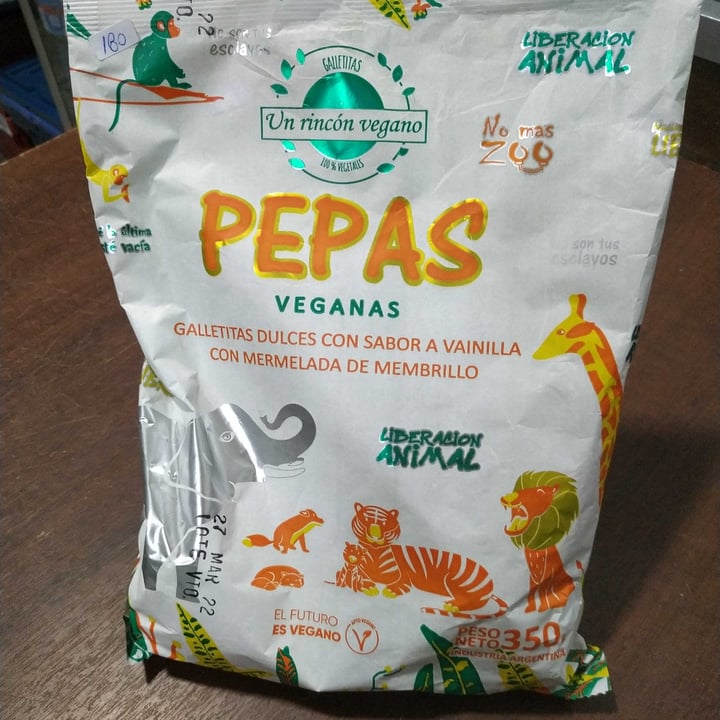 photo of Un Rincón Vegano Pepas Sabor Vainilla Con Dulce De Membrillo shared by @maca1991 on  18 Jan 2022 - review