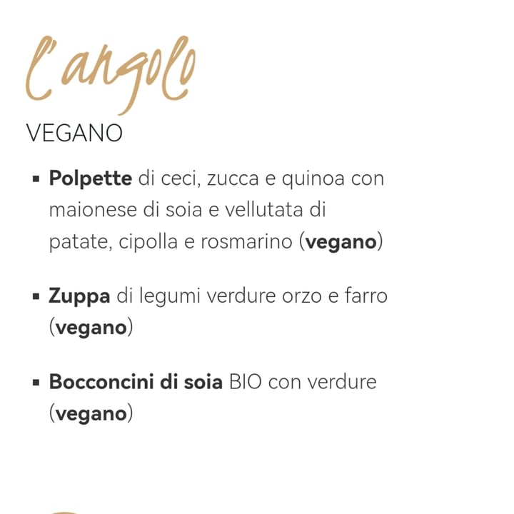 review photo of Ristorante Da Giovanni Sant'Anna Polpette di ceci, zucca e quinoa shared by @vmarangoni1709 on 13 Dec 2022 - review