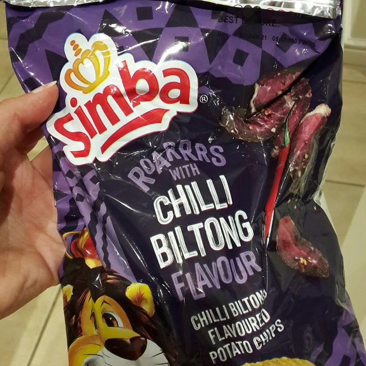 photo of Simba Chilli biltong shared by @drtgoesvegan on  13 Apr 2021 - review