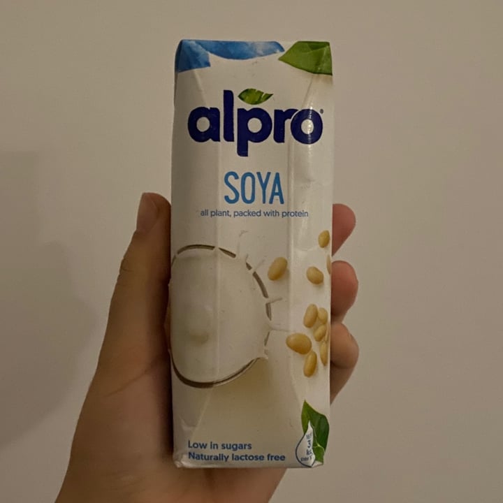 photo of Alpro Soya Plain Milk shared by @mafalda43 on  07 Dec 2020 - review