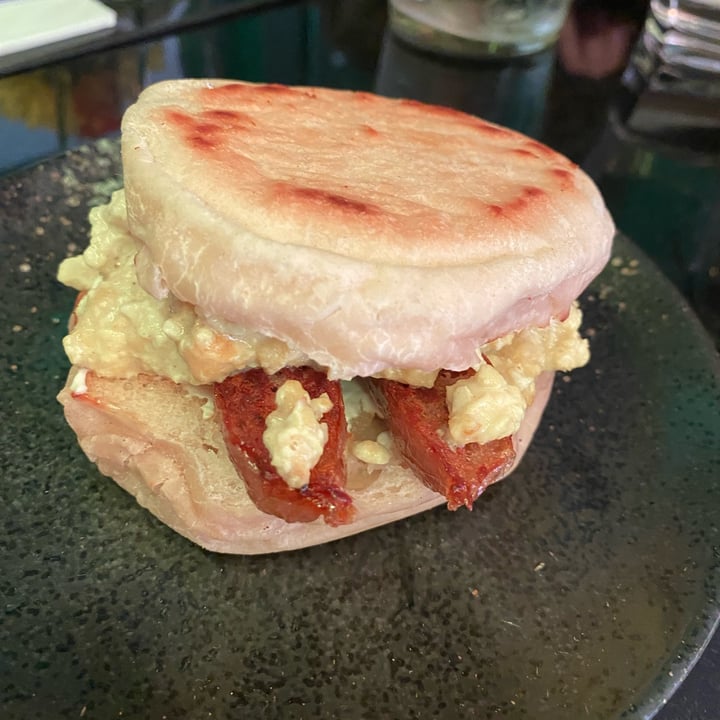 photo of Veginity Sausage Egg Muffin shared by @elcar on  15 Oct 2022 - review