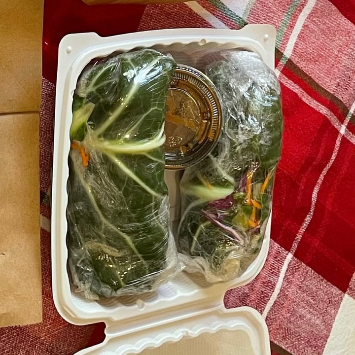 photo of Souley Vegan Raw Collard Wraps shared by @madhashalinika on  16 May 2021 - review