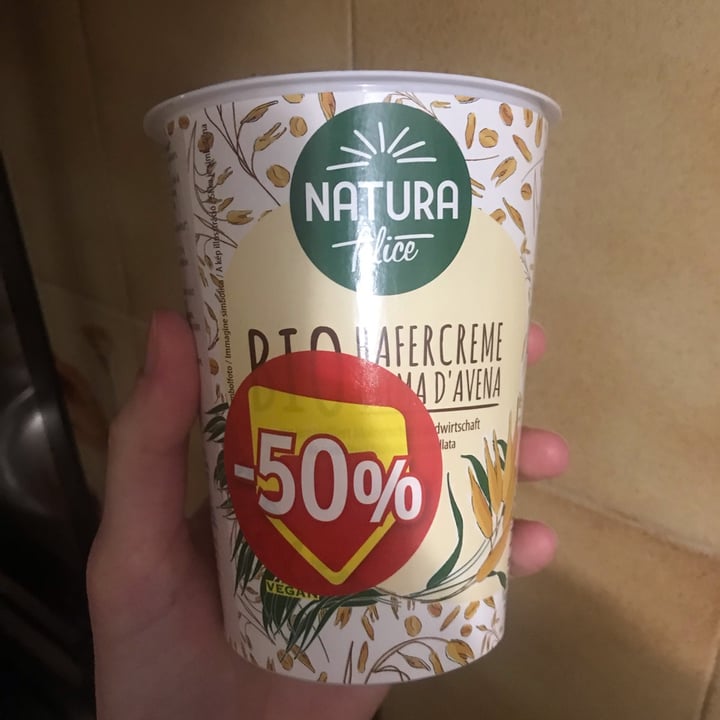 photo of Natura Felice Crema di avena shared by @nikyveg on  19 Jan 2022 - review
