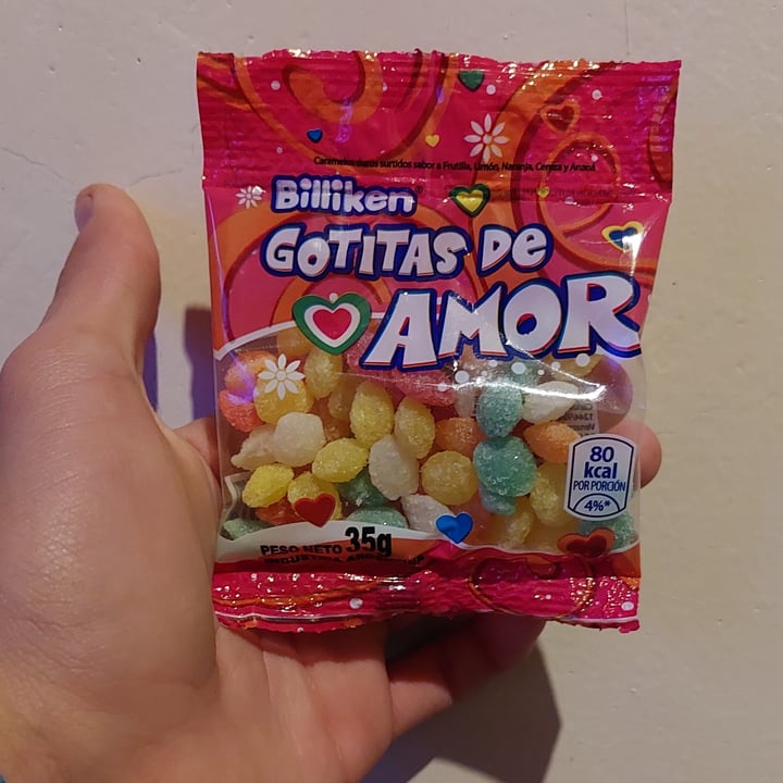 photo of Billiken Caramelos Gotitas de Amor shared by @celesteayvar69 on  11 Nov 2021 - review