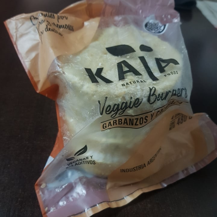 photo of Kaia Natural Foods Medallones de Garbanzos Y Calabaza shared by @candelaveg14 on  19 Sep 2021 - review