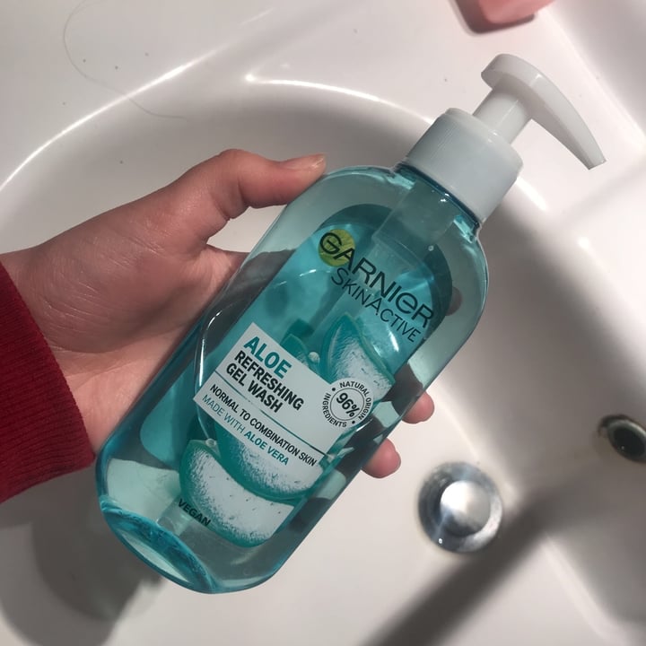 photo of Garnier SkinActive Aloe Refreshing Gel Wash shared by @elenii on  03 Apr 2020 - review