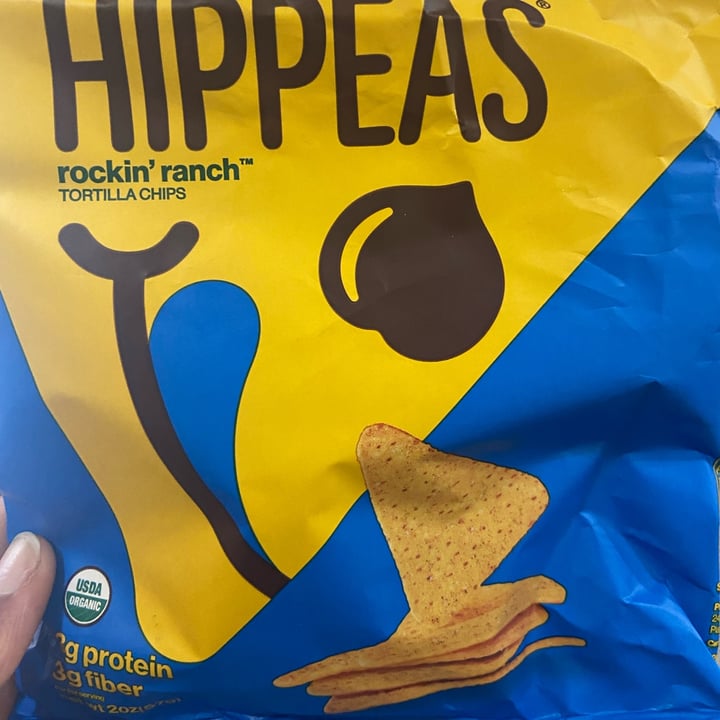 photo of Hippeas Rockin’ Ranch Flavored Tortilla Chips shared by @perfectlyplantbased on  11 Jul 2022 - review
