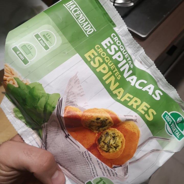 review photo of Hacendado Croquetas de Espinacas shared by @espargatus on 20 Nov 2022 - review