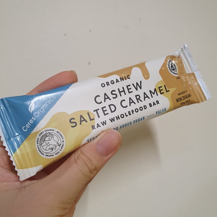 photo of Ceresorganics Cashew Salted Caramel Bar shared by @alleyy on  13 Apr 2021 - review