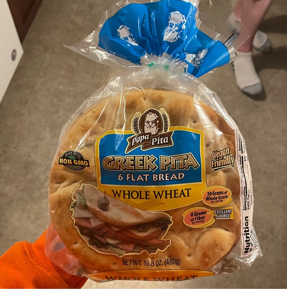 Papa pita Whole wheat Greek pita Reviews abillion