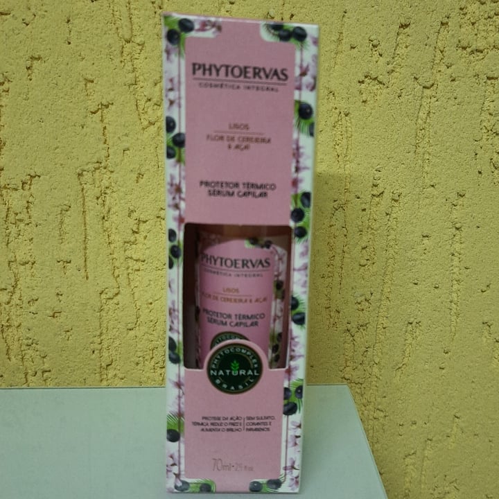 photo of Phytoervas protetor térmico  Serum Capilar shared by @flavinhacardoso on  24 May 2022 - review