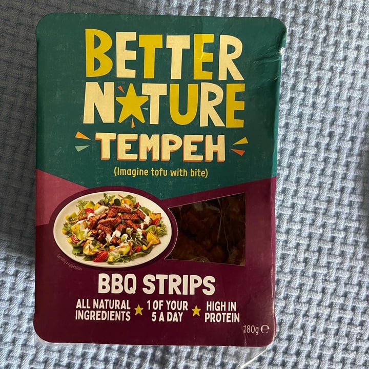photo of Better Nature Tempeh BBQ Strips shared by @imjustsabri on  02 Jun 2022 - review